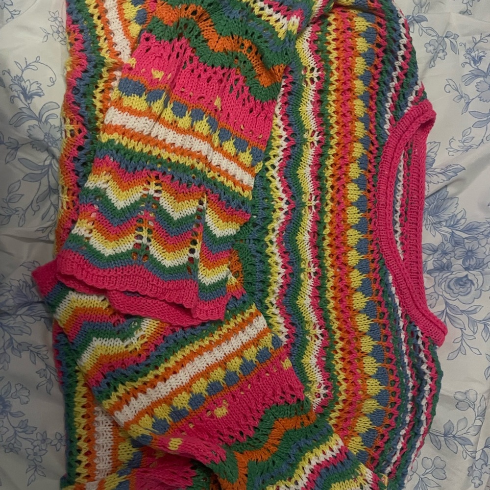 Colorful Striped Women's Sweater